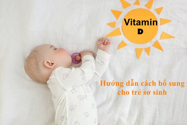 huong dan bo sung vitamin d cho tre so sinh